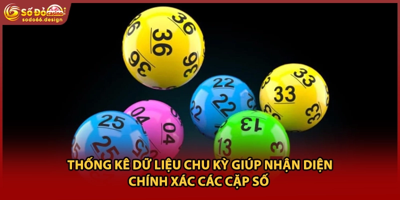 Thống kê dữ liệu chu kỳ giúp nhận diện chính xác các cặp số 